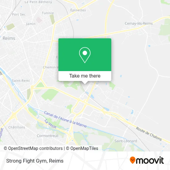 Strong Fight Gym map