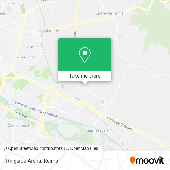 Ringside Arena map