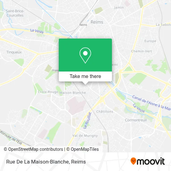 Rue De La Maison-Blanche map