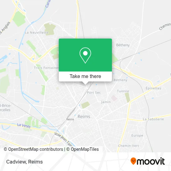 Cadview map