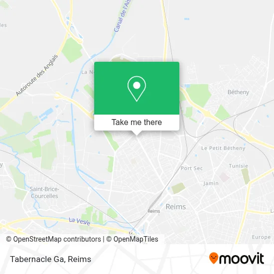Tabernacle Ga map