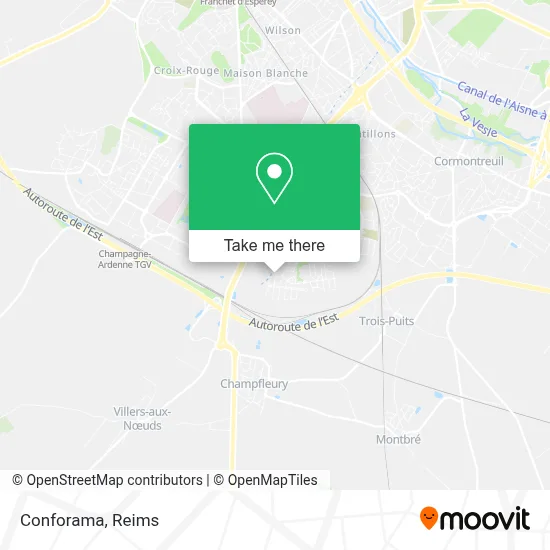 Conforama map
