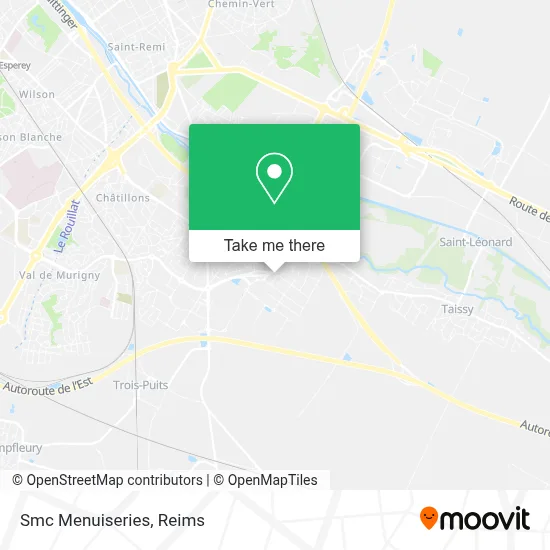 Smc Menuiseries map
