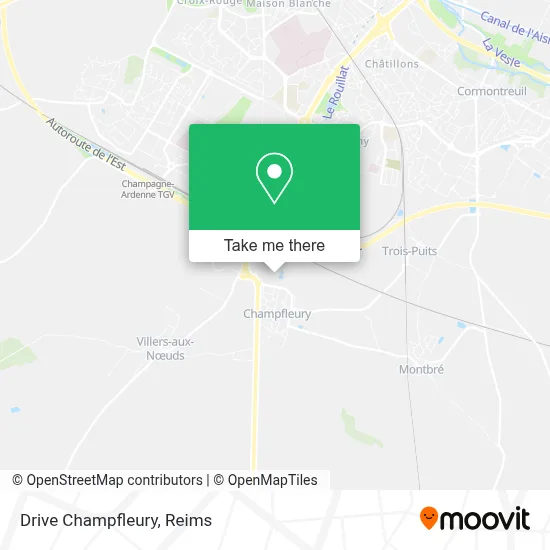 Drive Champfleury map