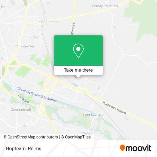Hopteam map