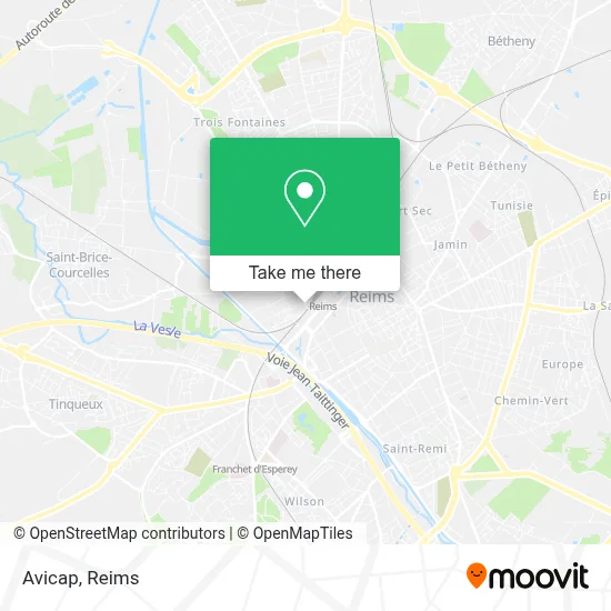 Avicap map