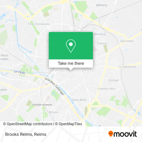 Brooks Reims map