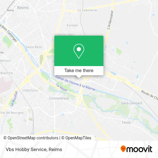 Vbs Hobby Service map