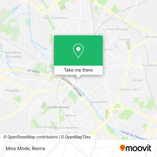 Miss Mode map