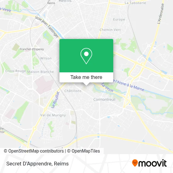 Secret D'Apprendre map