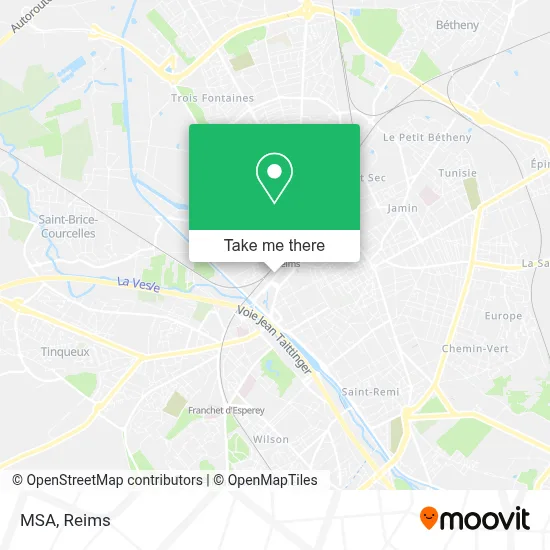 Msa map