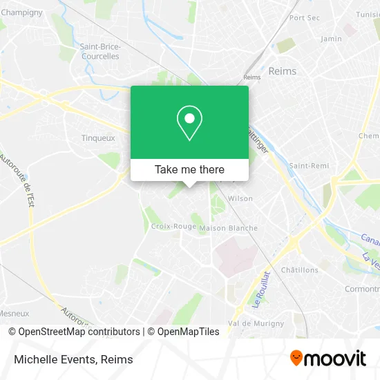 Michelle Events map