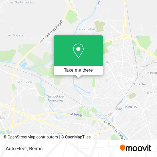 Auto'Fleet map