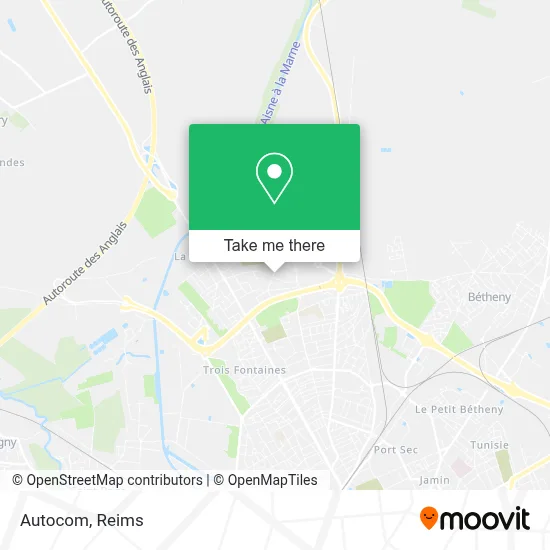 Autocom map