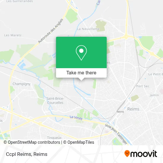 Ccpl Reims map