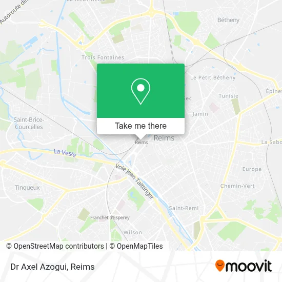 Dr Axel Azogui map
