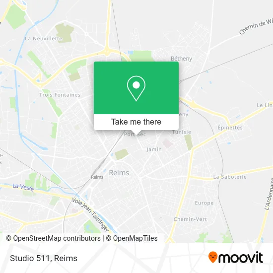 Studio 511 map
