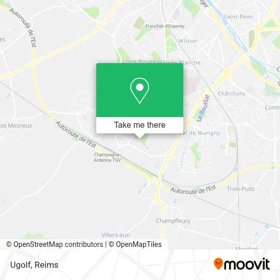 Ugolf map