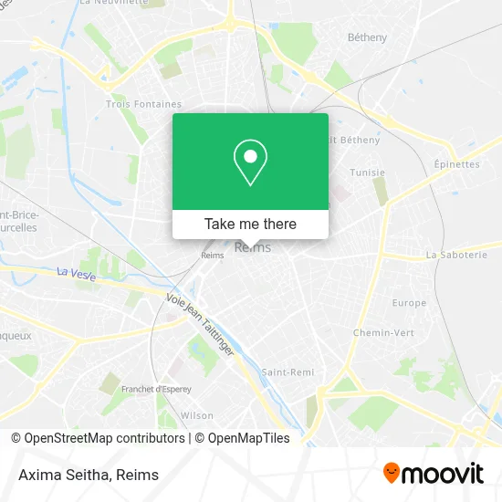 Axima Seitha map