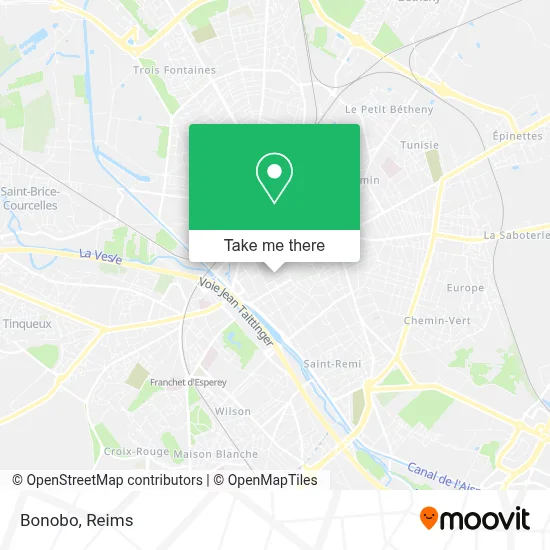 Bonobo map