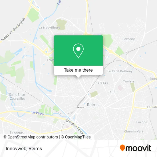 Innovweb map