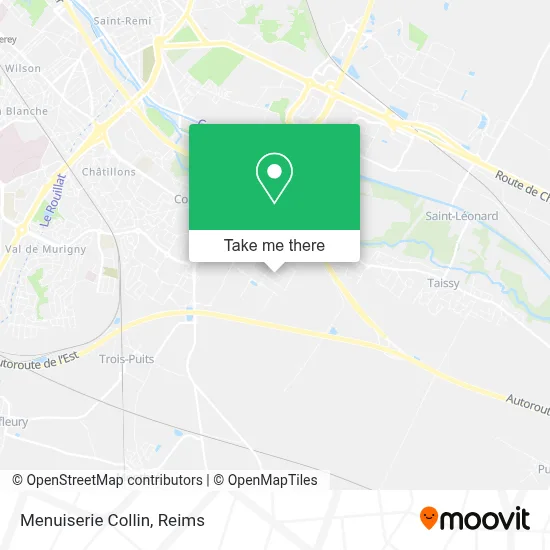 Menuiserie Collin map