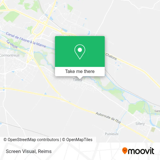 Screen Visual map