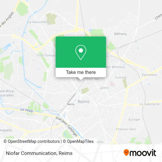 Niofar Communication map