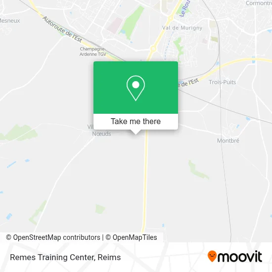 Remes Training Center map
