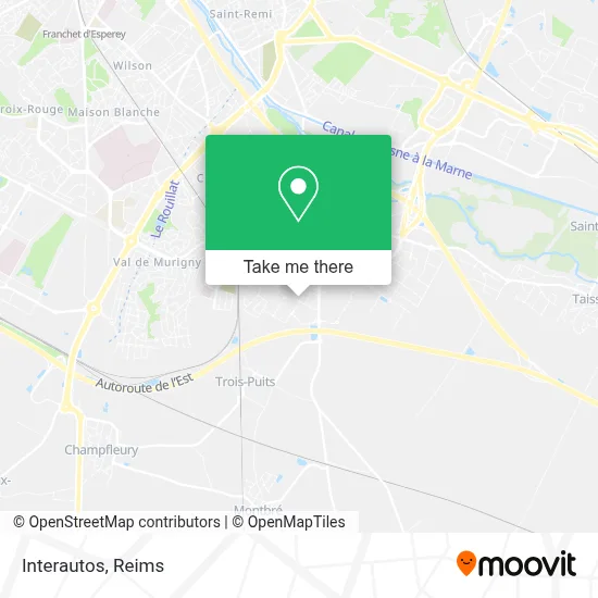 Interautos map
