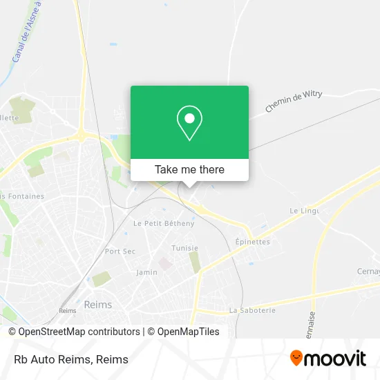 Rb Auto Reims map