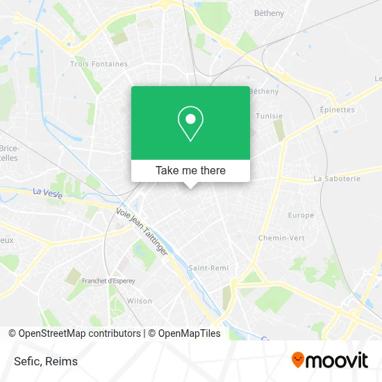 Sefic map