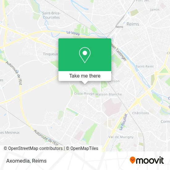 Axomedia map