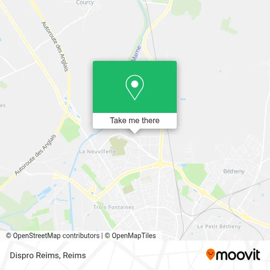 Dispro Reims map