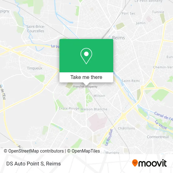 DS Auto Point S map