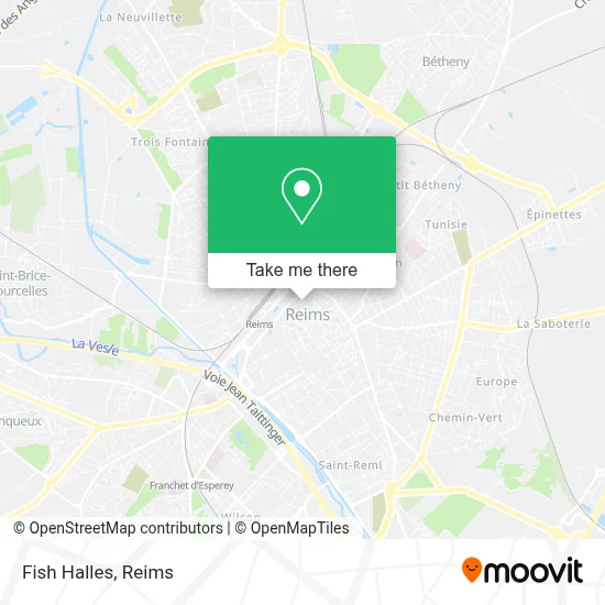 Fish Halles map