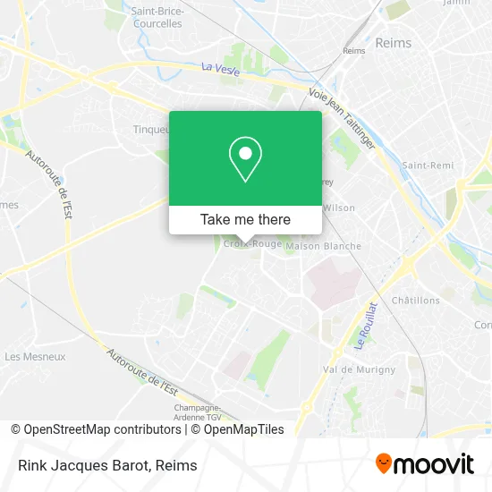 Rink Jacques Barot map