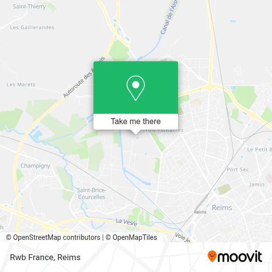 Rwb France map