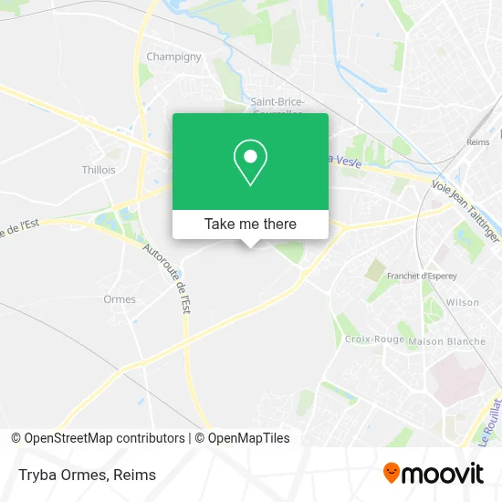 Tryba Ormes map