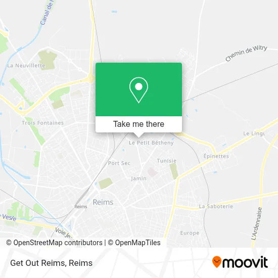 Get Out Reims map