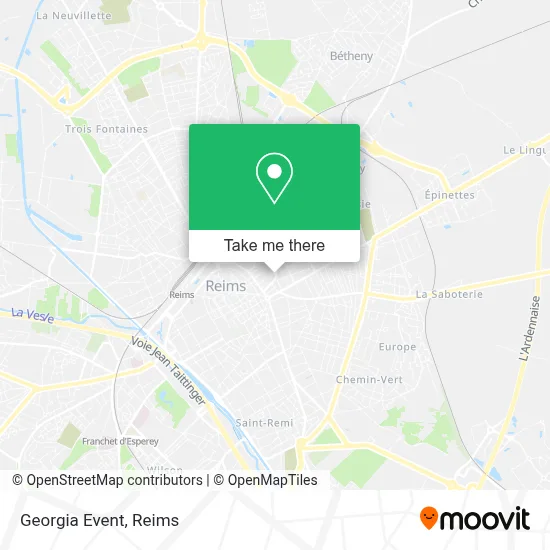 Georgia Event map