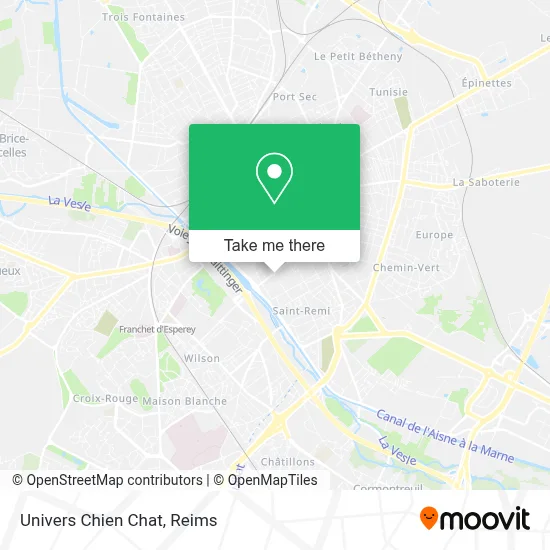 Univers Chien Chat map