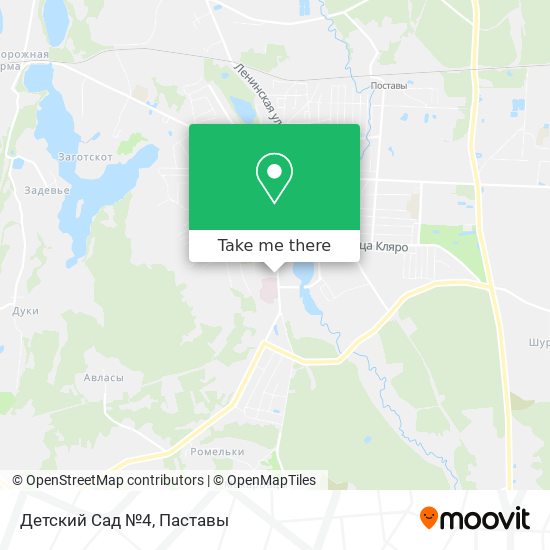 Детский Сад №4 map