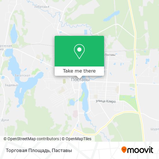 Торговая Площадь map