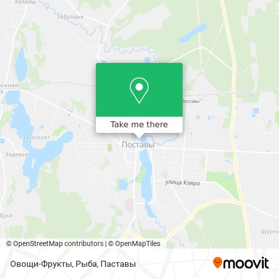 Овощи-Фрукты, Рыба map