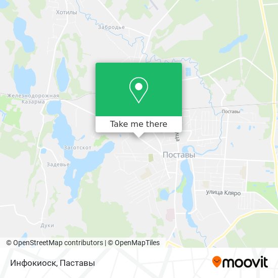 Инфокиоск map