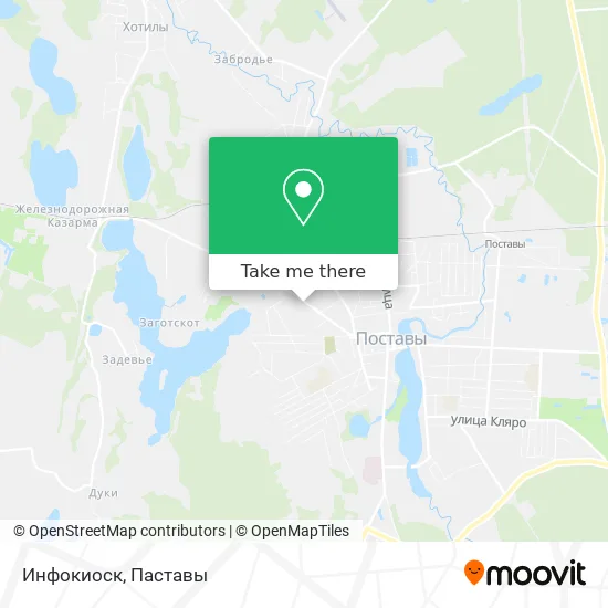 Инфокиоск map