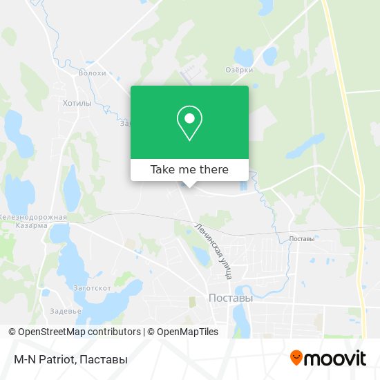 M-N Patriot map