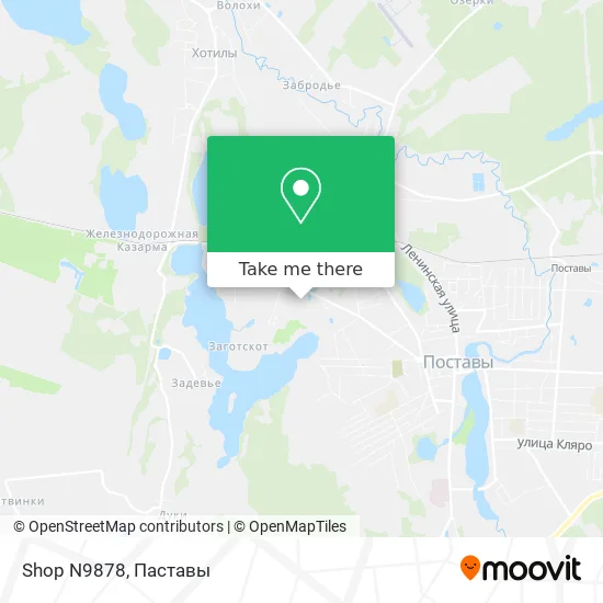 Shop N9878 map