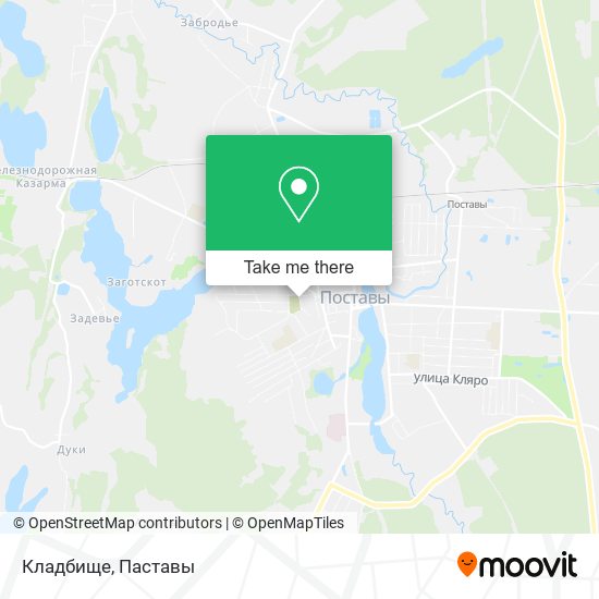 Кладбище map